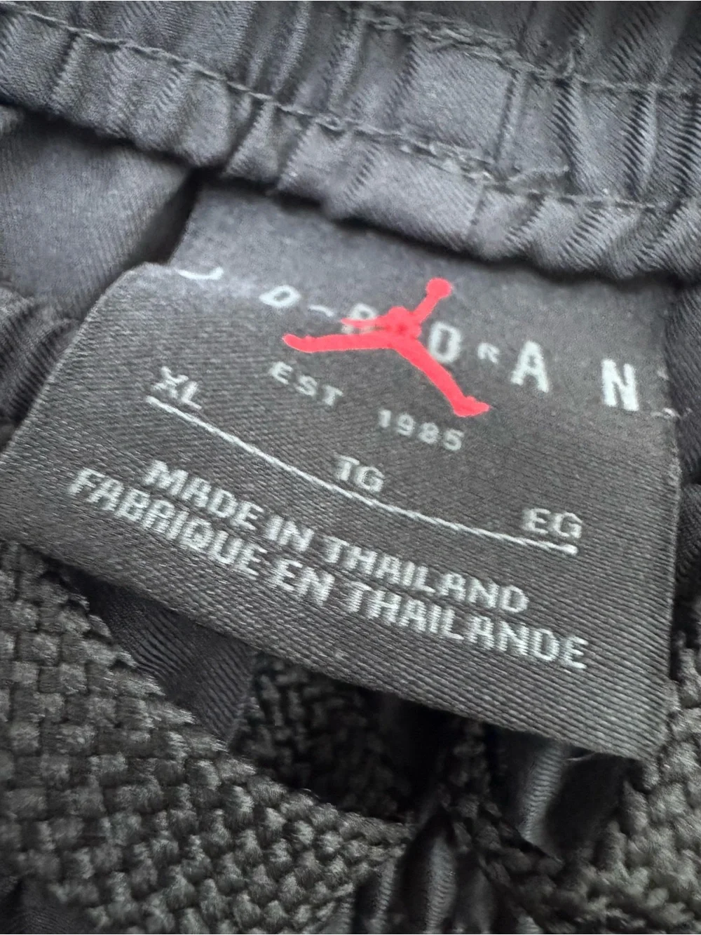 Air Jordan Sport Jam Warm-Up Pants $100 Size XL Men's Black Red DX9373-013